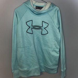 Light Blue Under Armor Hoodie